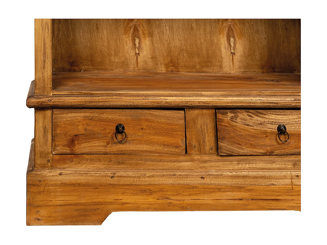 Etagère en acajou naturel