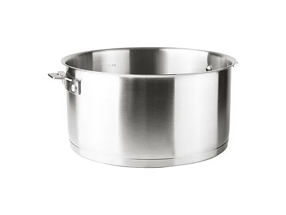 Afneembare 18 cm roestvrijstalen kookpan met Click & Lock-systeem - Combi-collectie van Lacor