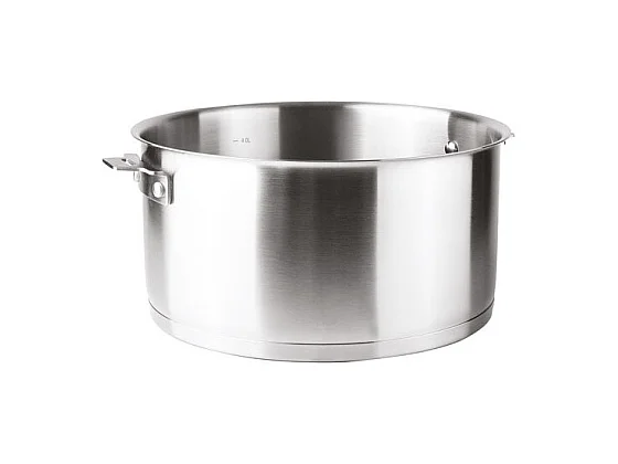 Casserole inox 24 cm avec manche amovible et système Click & Lock - Collection Combi de Lacor