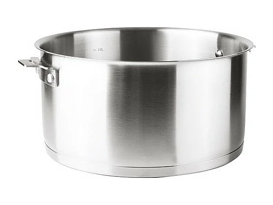Inox-Kasserolle 14 cm mit abnehmbarem Griff und Click & Lock-System - Combi-Kollektion von Lacor