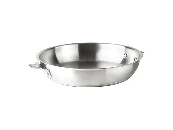 Poêle inox 32 cm amovible avec système Click & Lock et poignées interchangeables - Collection COMBI LACOR