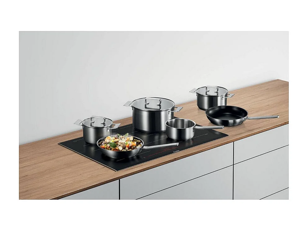 Bosch Batterie de cuisine 6 pièces inox - HEZ9SE060