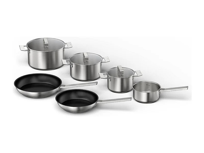 Bosch Batterie de cuisine 6 pièces inox - HEZ9SE060