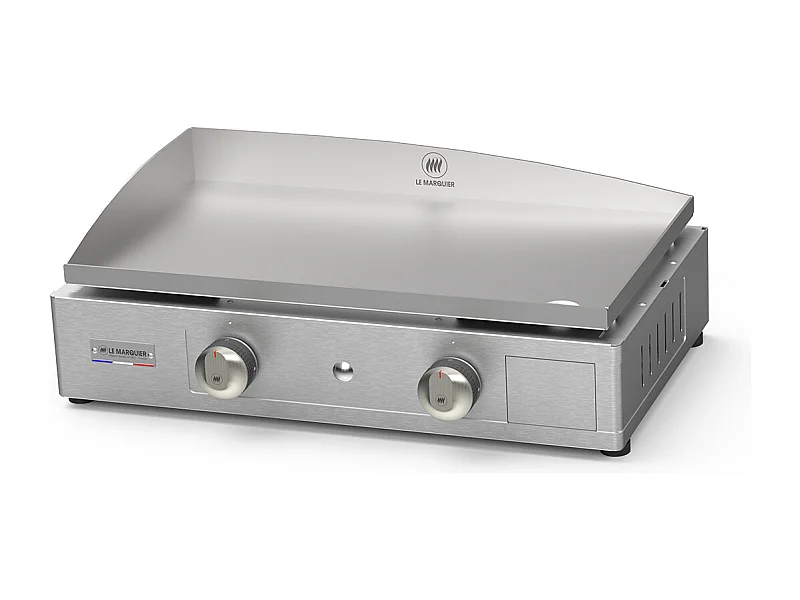 La Plancha Inox 260 gaz  - Le Marquier