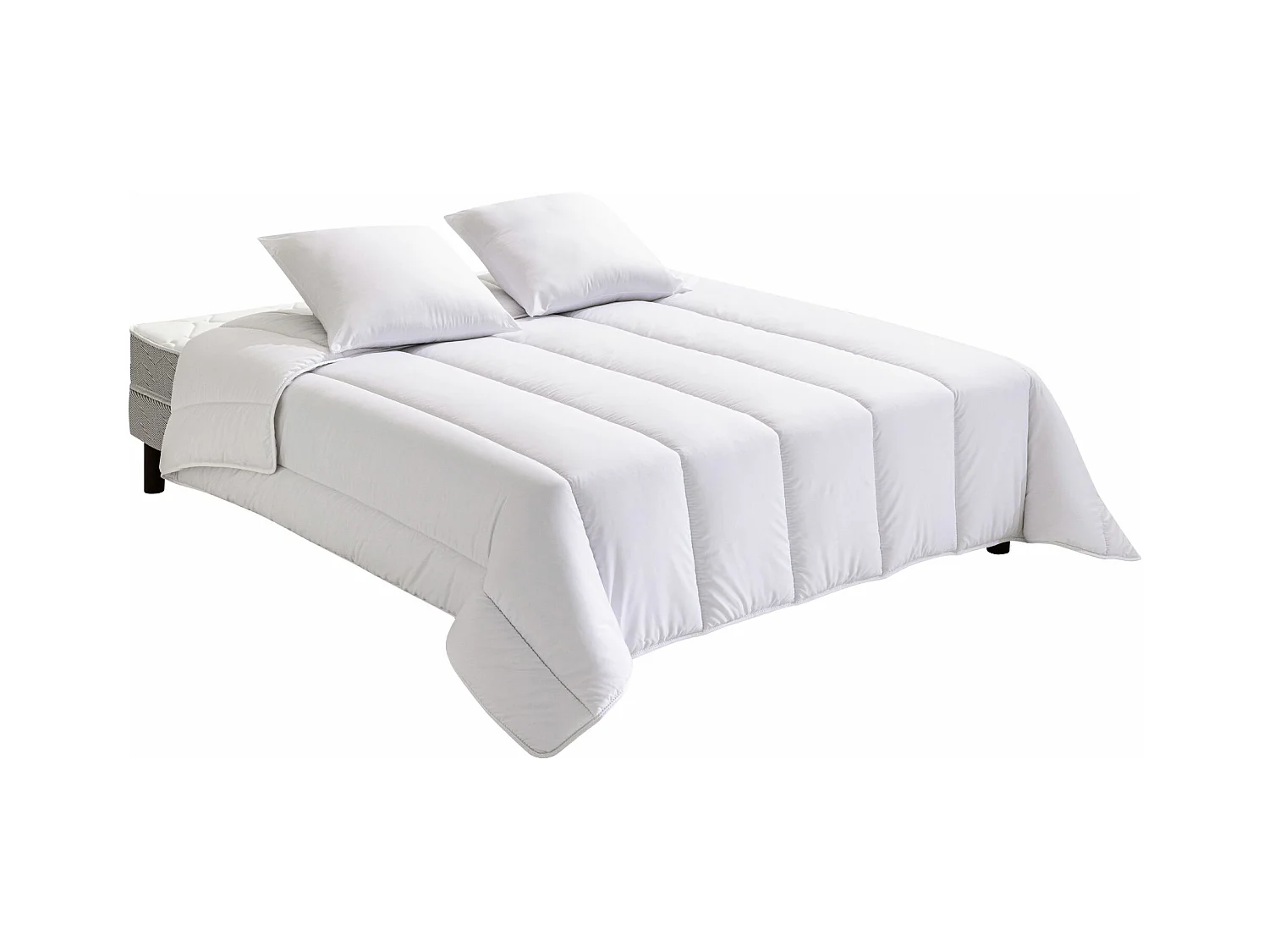 Pack couette tempérée 240x220 et oreillers 60x60 Bultex