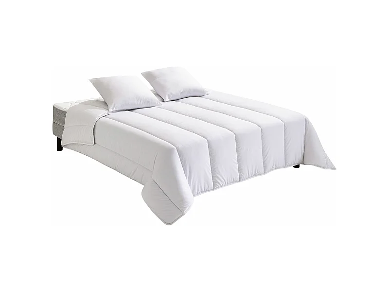 Pack couette tempérée 260x240 et oreillers 60x60 Bultex