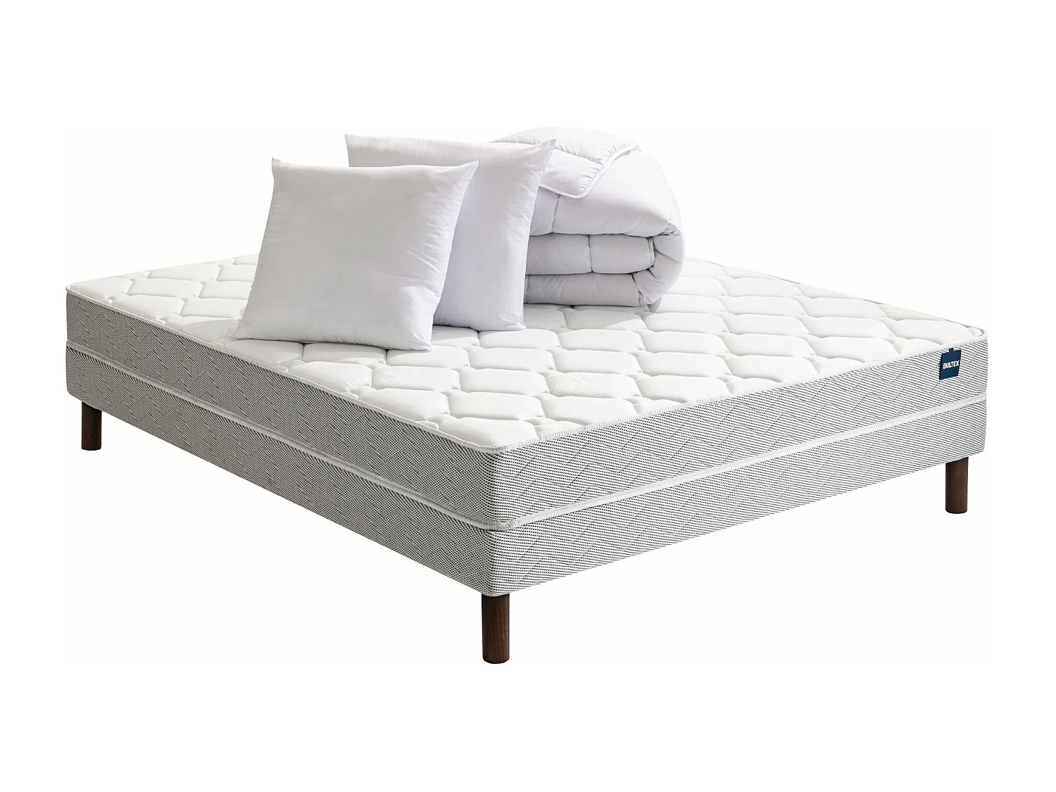 Pack couette tempérée 260x240 et oreillers 60x60 Bultex