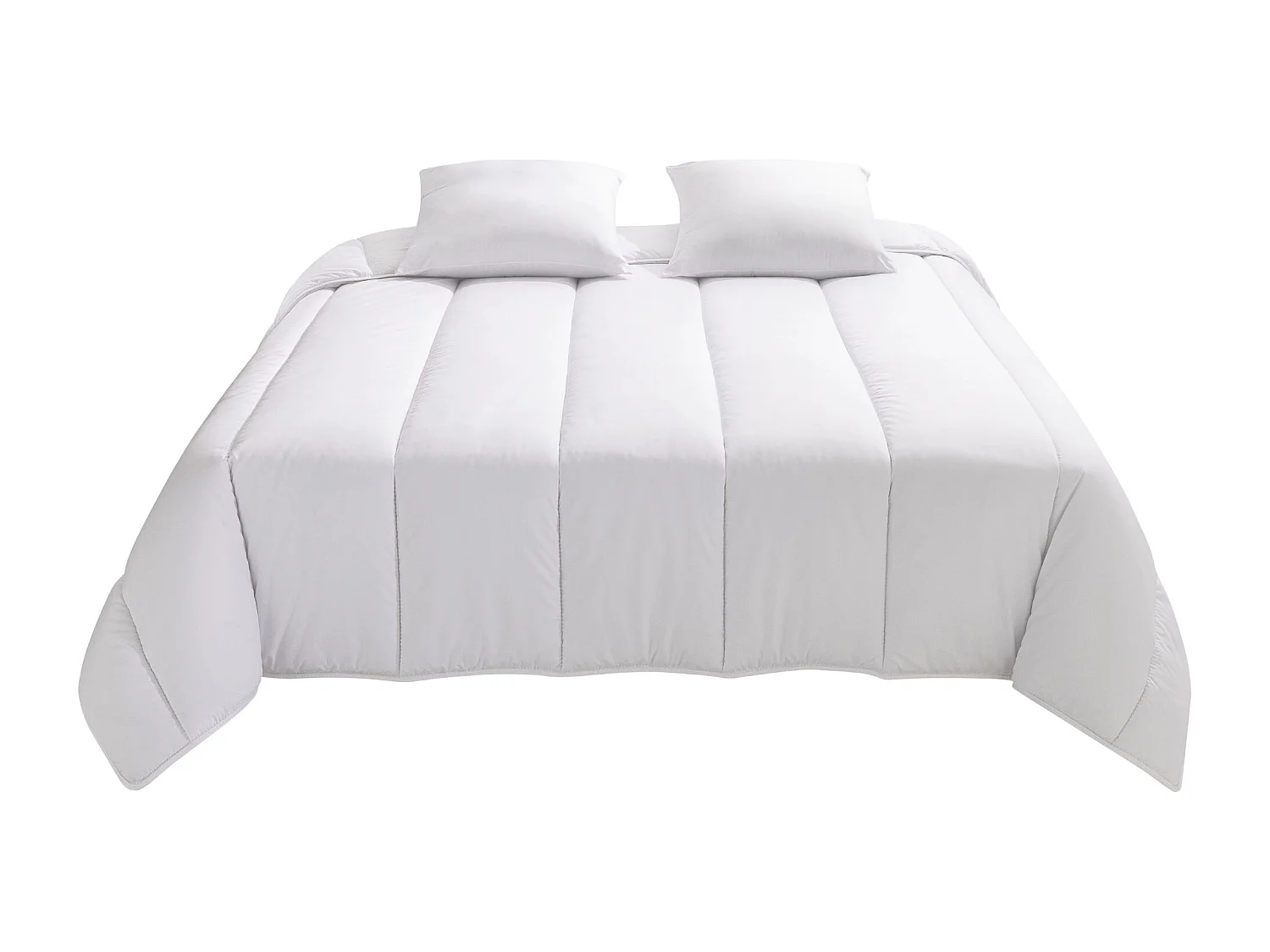 Pack couette tempérée 260x240 et oreillers 60x60 Bultex