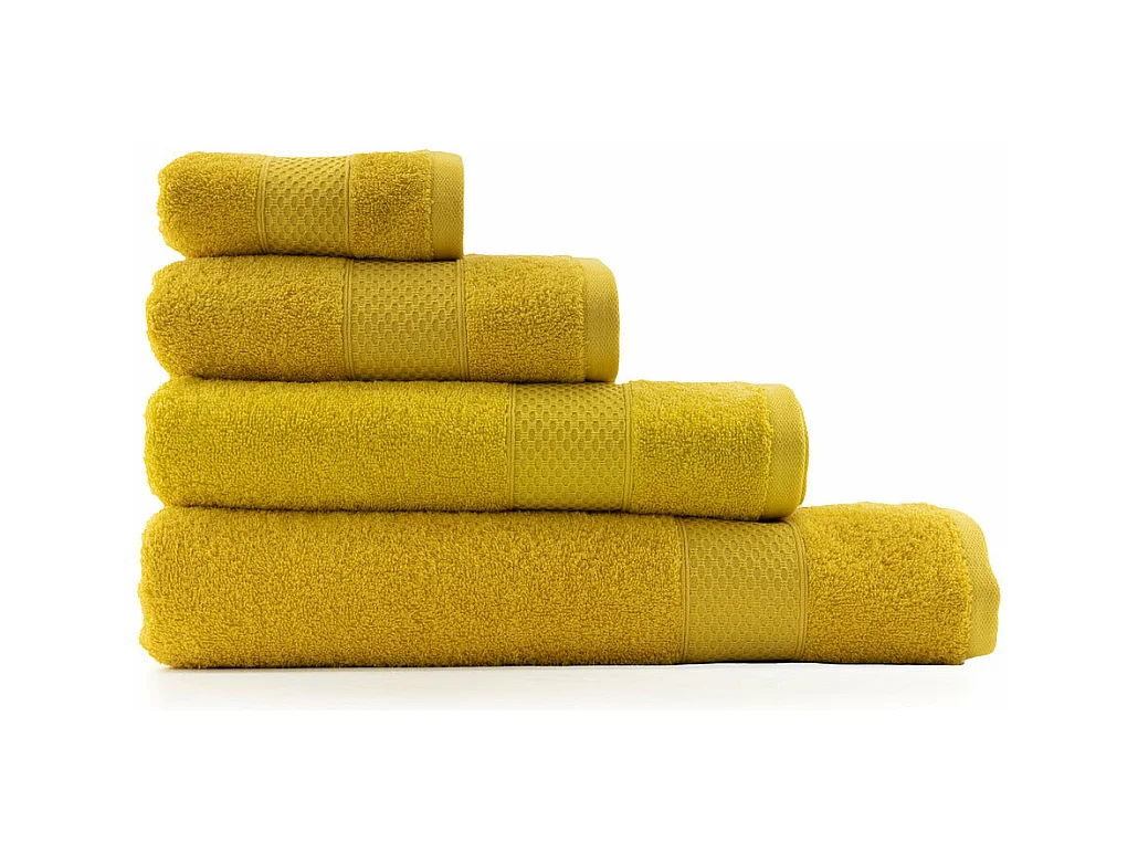 Juego De 4 Toallas - 30x50 mano 50x100 bide 70x140 ducha - 100x150 sabana