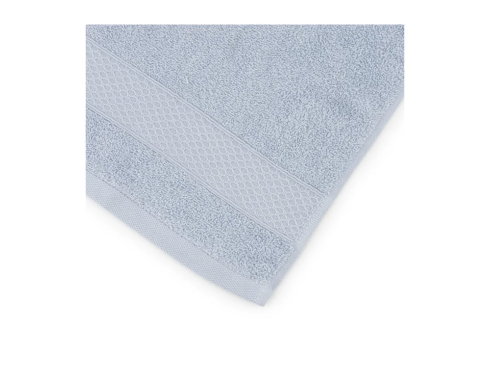 Set 2 Asciugamani - Asciugamano Bidet - 100% Cotone - Blu - 50x100
