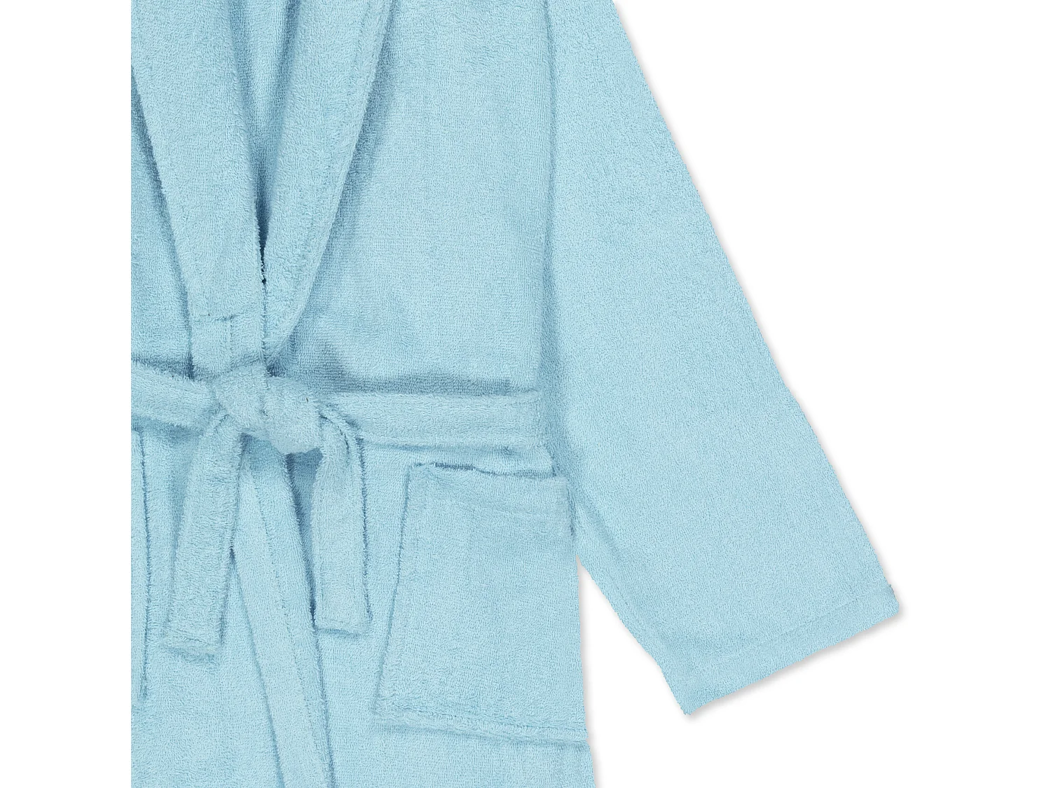 Albornoz De Ducha Unisex - 100% Algodón - Albornoz De Rizo - Turquesa- L
