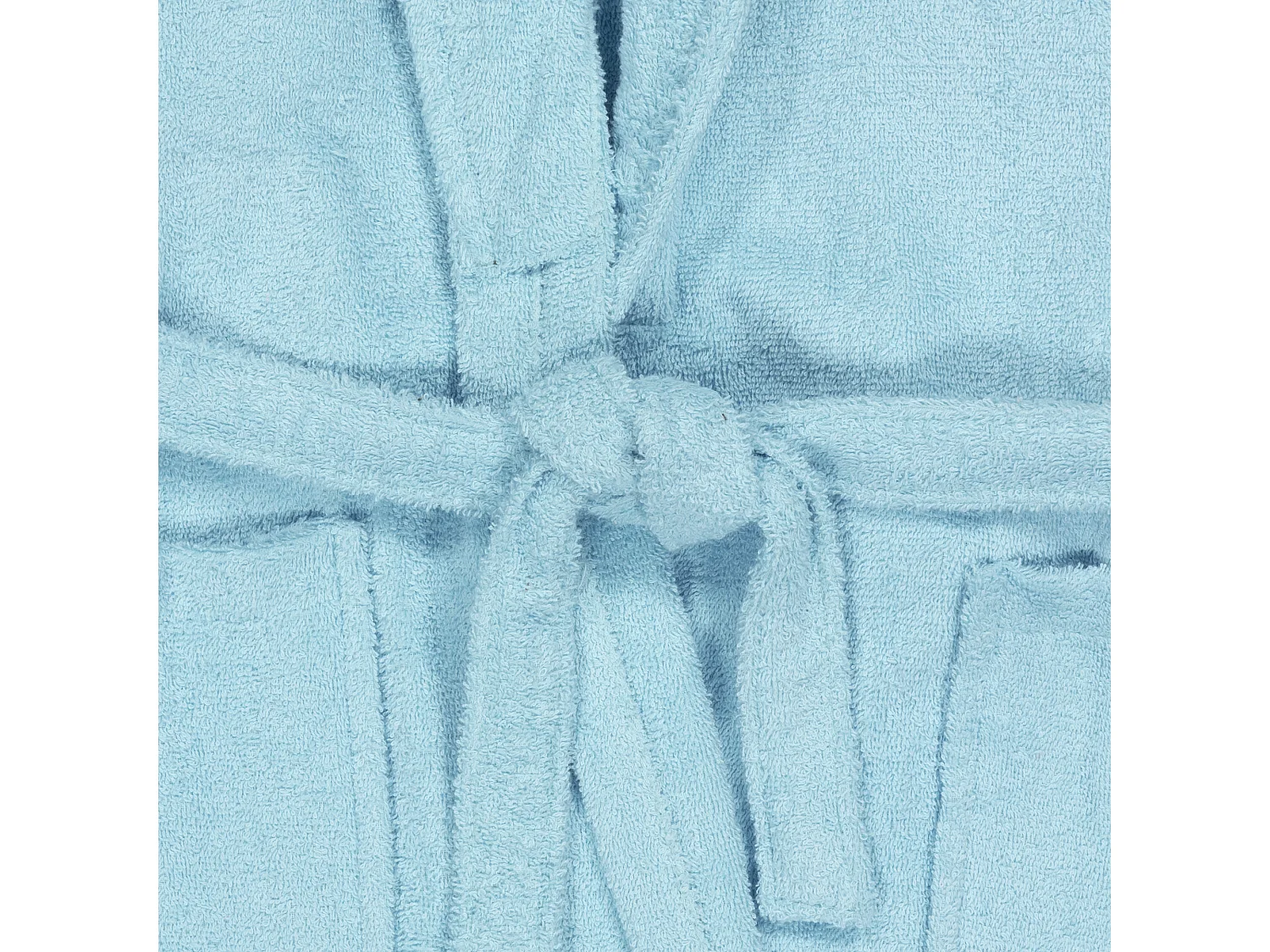 Albornoz De Ducha Unisex - 100% Algodón - Albornoz De Rizo - Turquesa- L