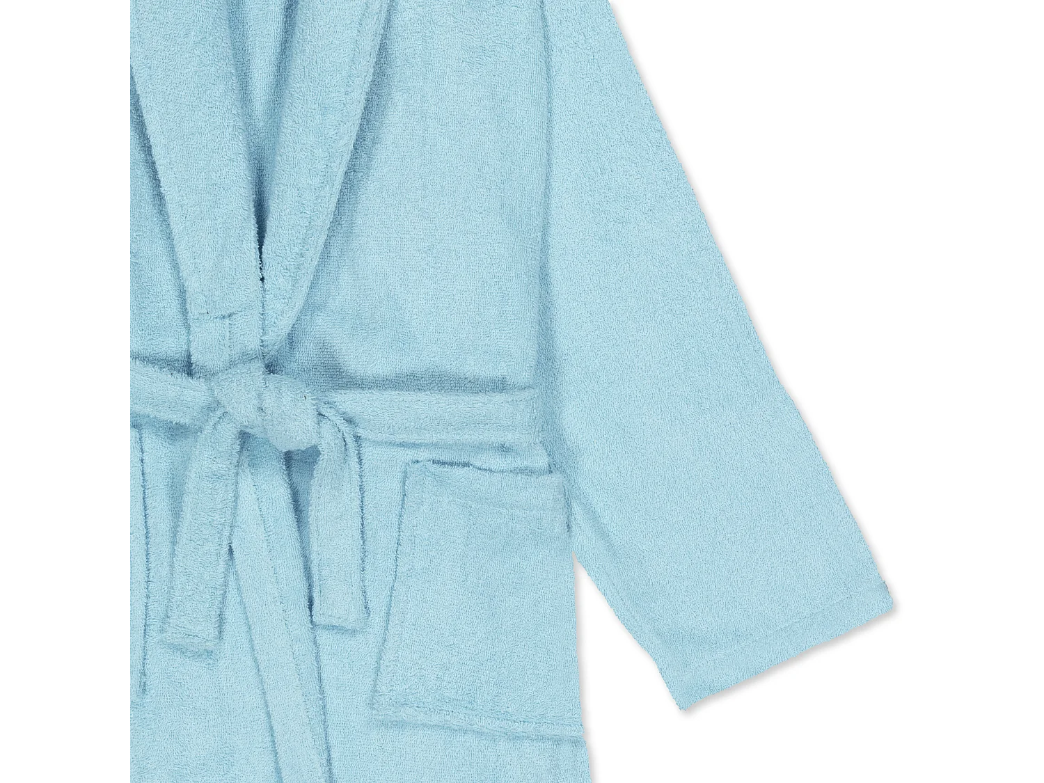Albornoz De Ducha Unisex - 100% Algodón - Albornoz De Rizo - Turquesa- L