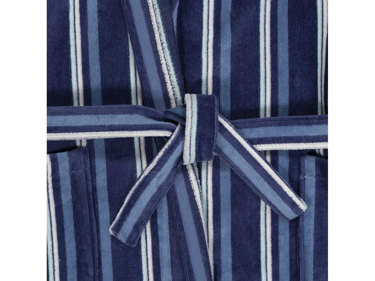 Boskimo Patricio - Roupão de banho 100% algodão veludo - Preto - Xl