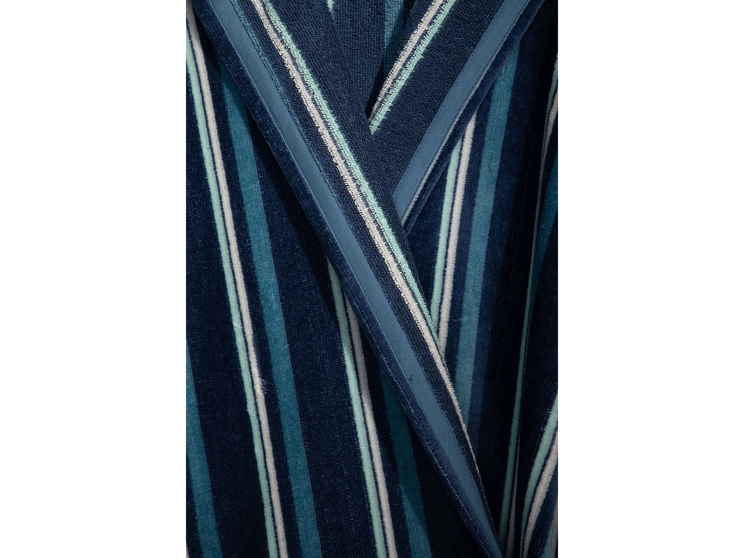 Boskimo Patricio - Roupão de banho 100% algodão veludo - Preto - Xl