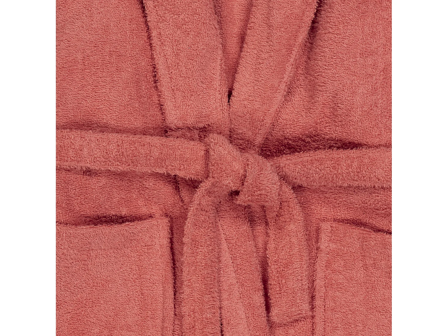 Albornoz De Ducha Unisex - 100% Algodón - Albornoz De Rizo - Coral - L