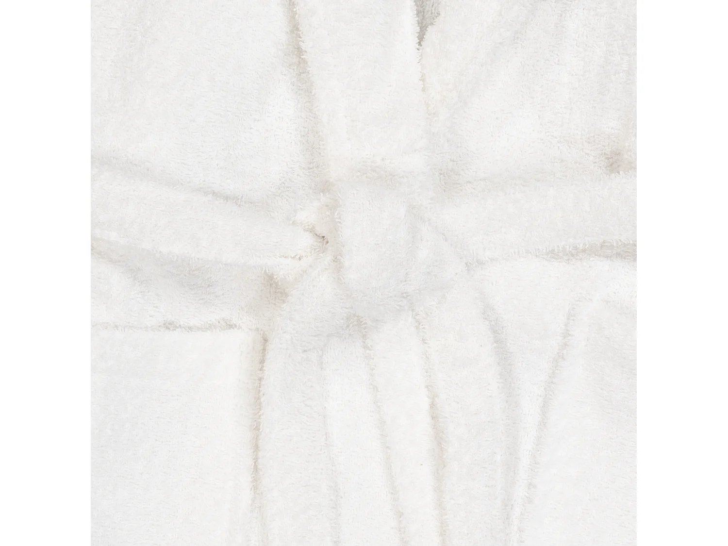 Peignoir unisexe - 100% coton - Peignoir éponge - Blanc - Xxl