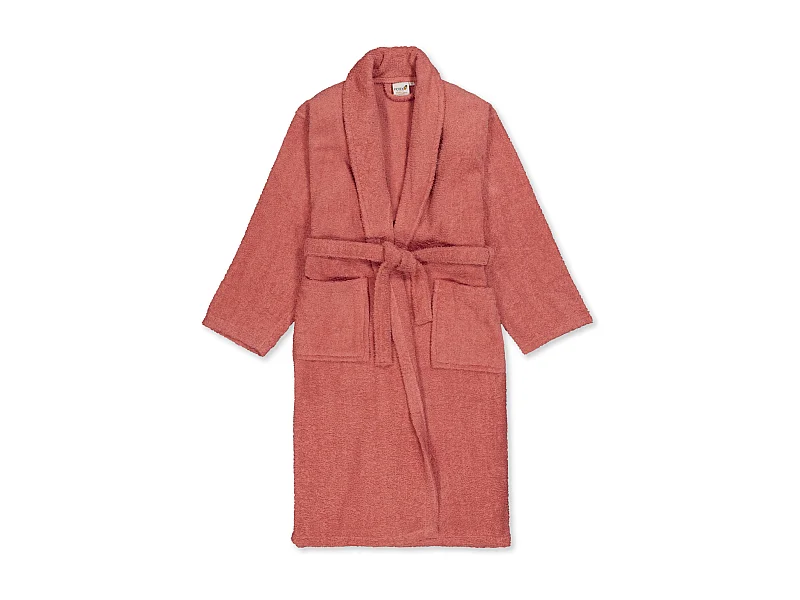 Albornoz De Ducha Unisex - 100% Algodón - Albornoz De Rizo - Lila - L