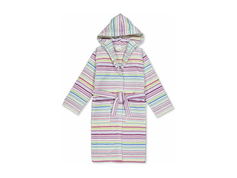 Boskimo Kids Marianne - Albornoz Niños - Adolescentes - A Rayas - 14