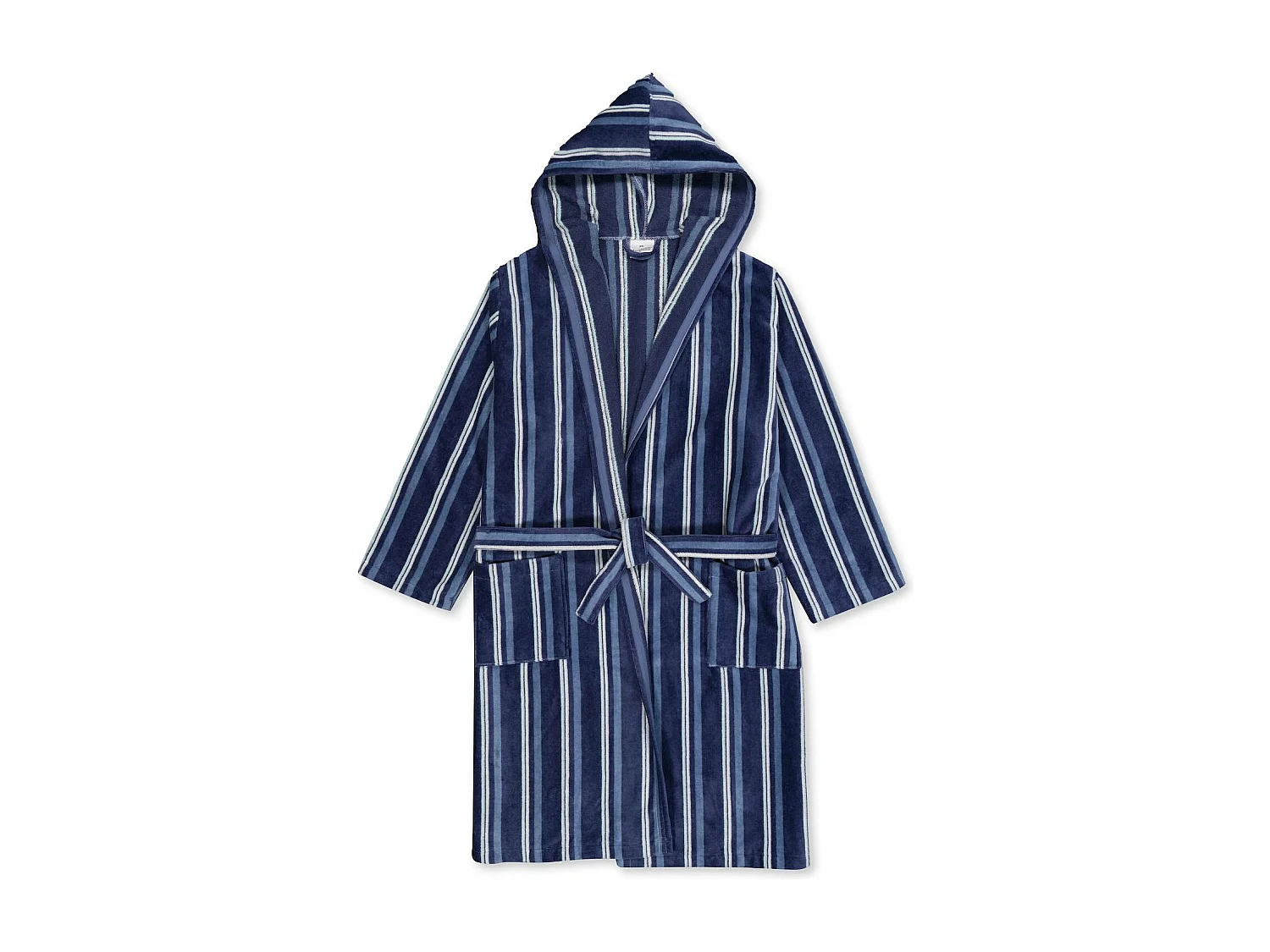 Boskimo Patricio - Roupão de banho 100% algodão veludo - Preto - Xxl