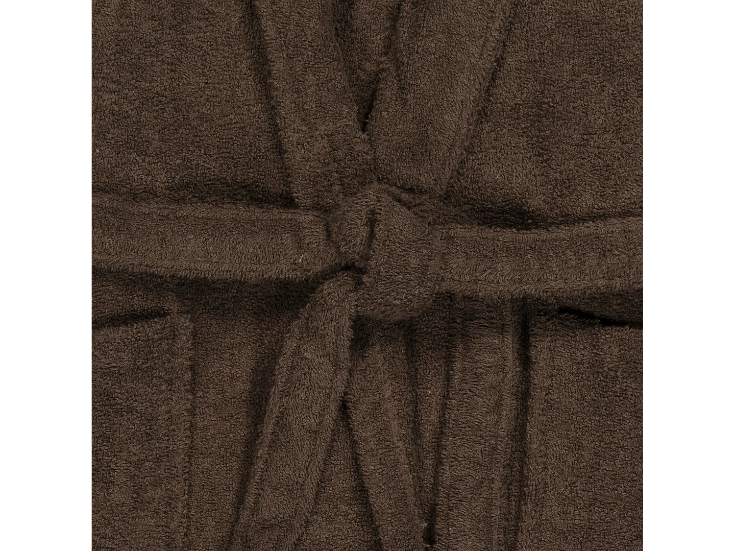 Szlafrok pod prysznic unisex - 100% bawełny - szlafrok frotte - wydra - M