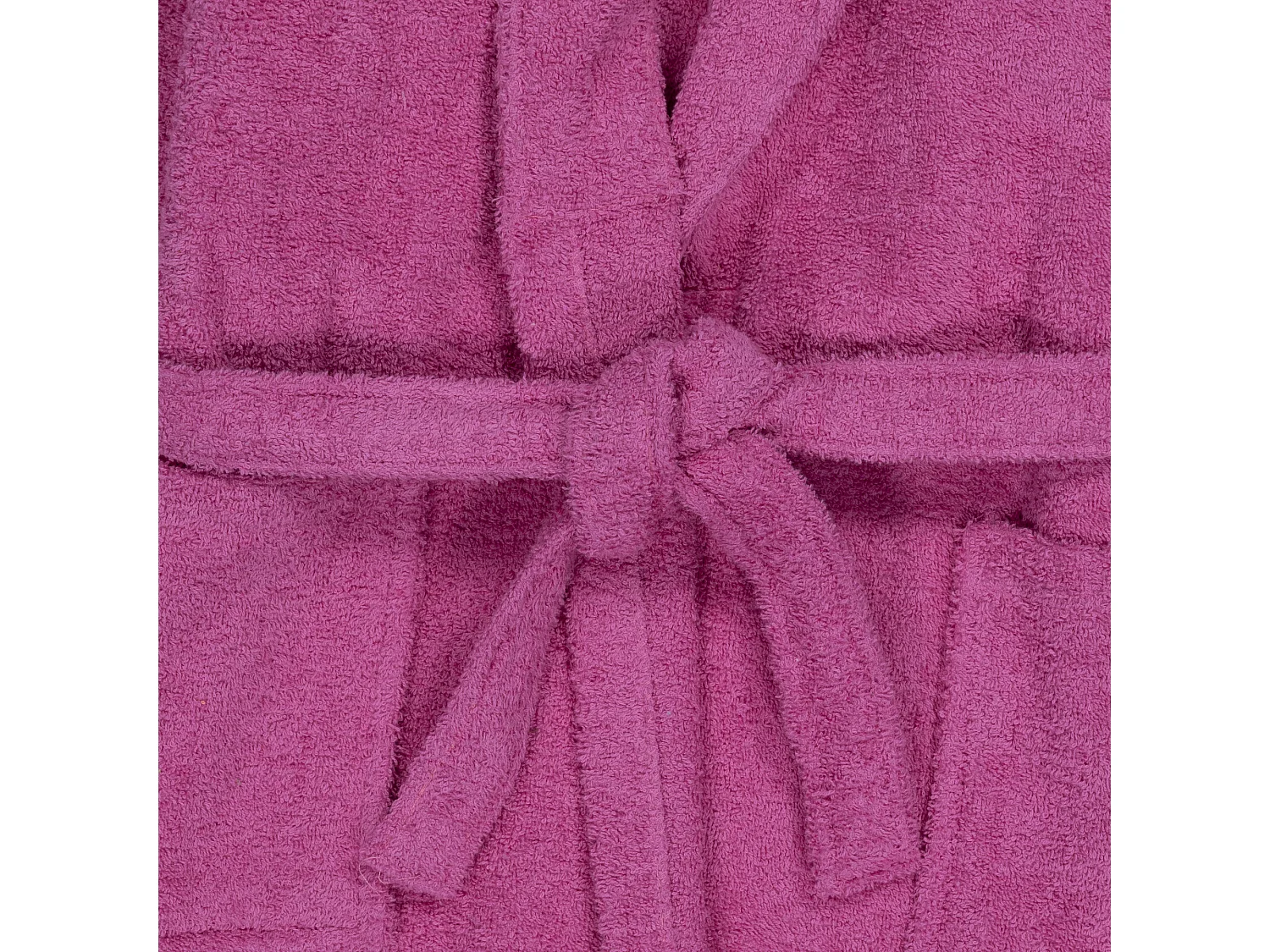 Roupão unissex - 100% algodão - Roupão Terry - Cyclamen - Xl