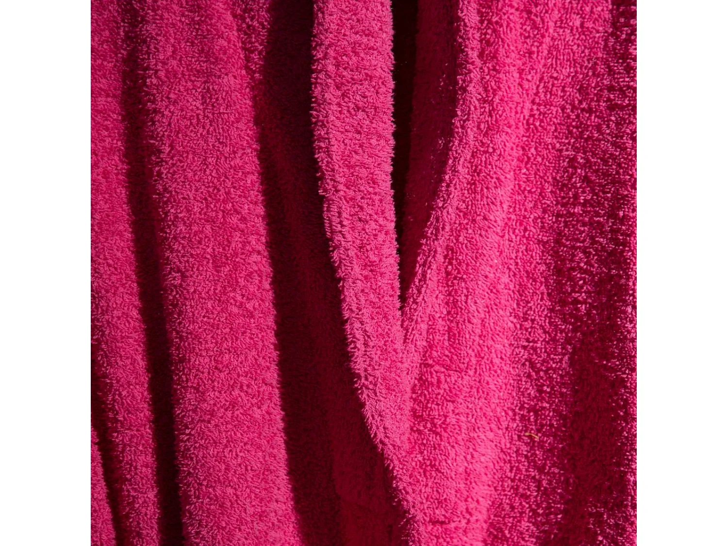 Roupão unissex - 100% algodão - Roupão Terry - Cyclamen - Xl