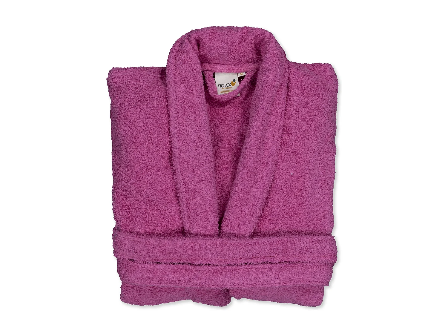 Albornoz De Ducha Unisex - 100% Algodón - Albornoz De Rizo - Ciclamen - Xl