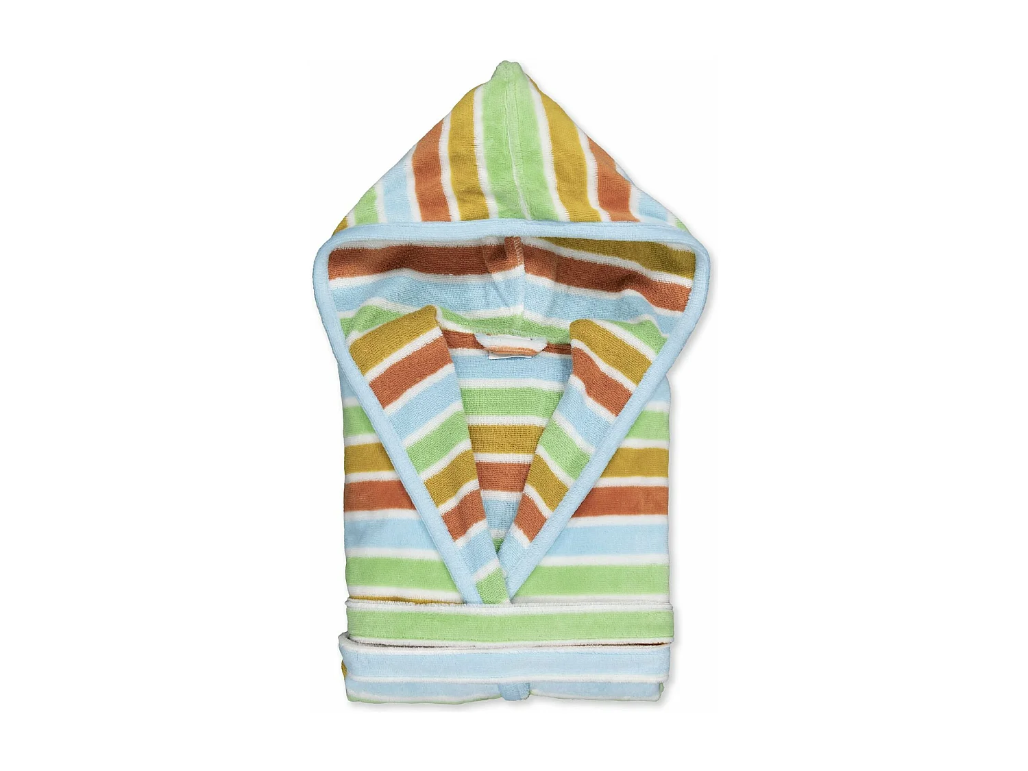 Boskimo Iris – Bademantel aus 100 % Baumwollsamt – L