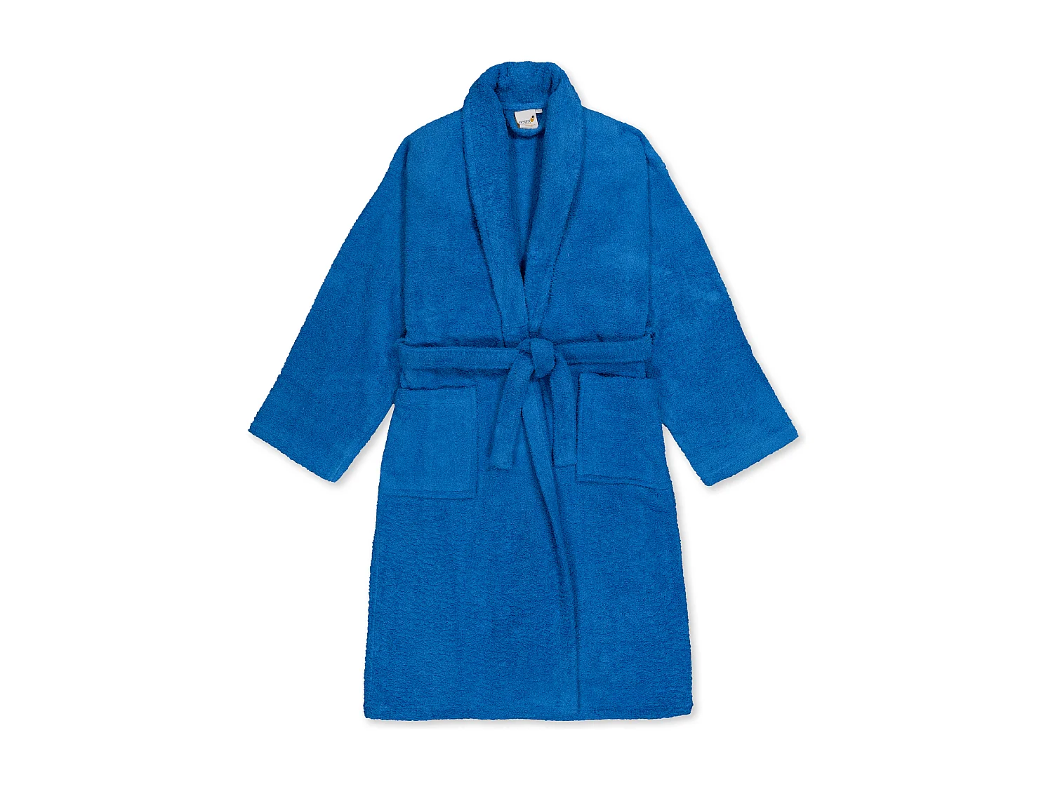 Albornoz De Ducha Unisex - 100% Algodón - Albornoz De Rizo - Azul - Xl