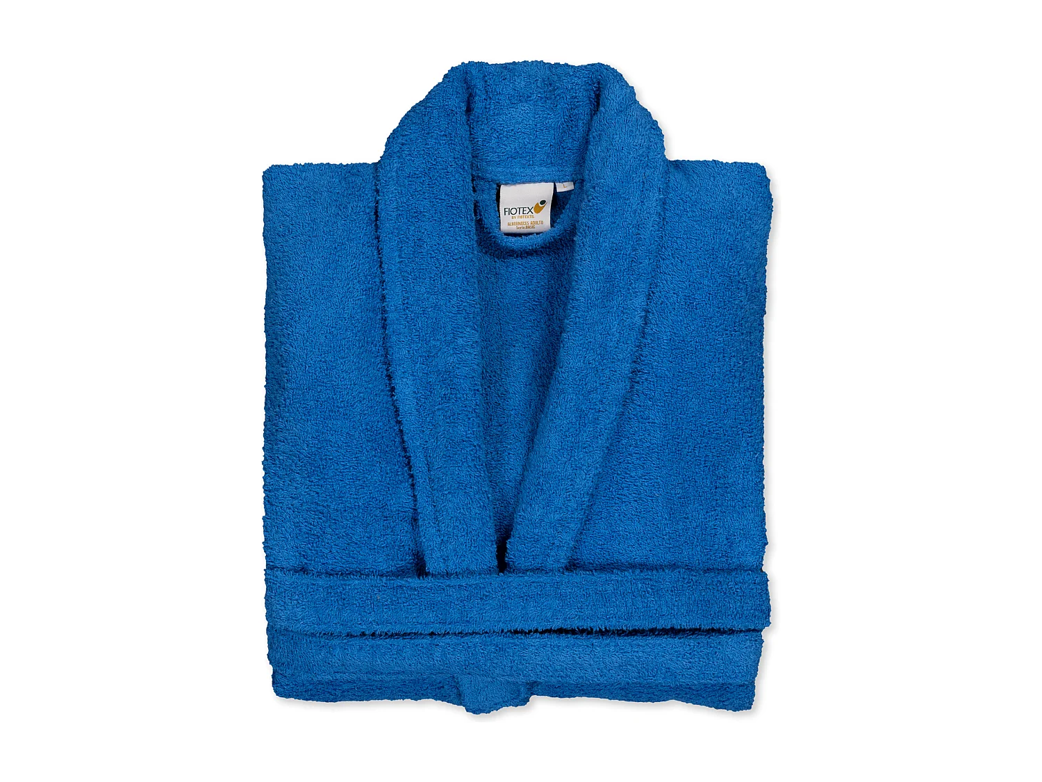 Albornoz De Ducha Unisex - 100% Algodón - Albornoz De Rizo - Azul - Xl