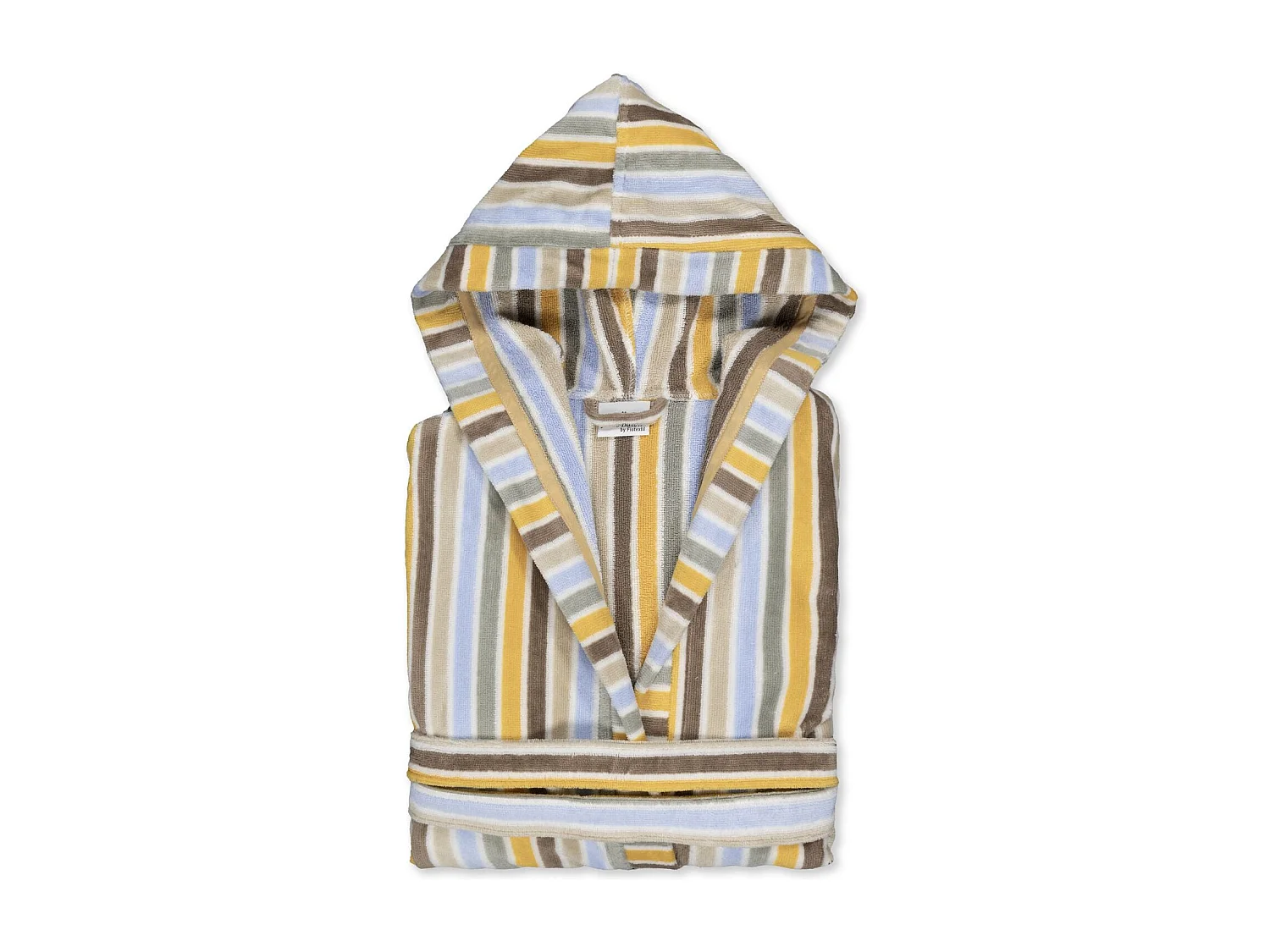 Boskimo Henry - Roupão de banho 100% algodão veludo - Riscas - M