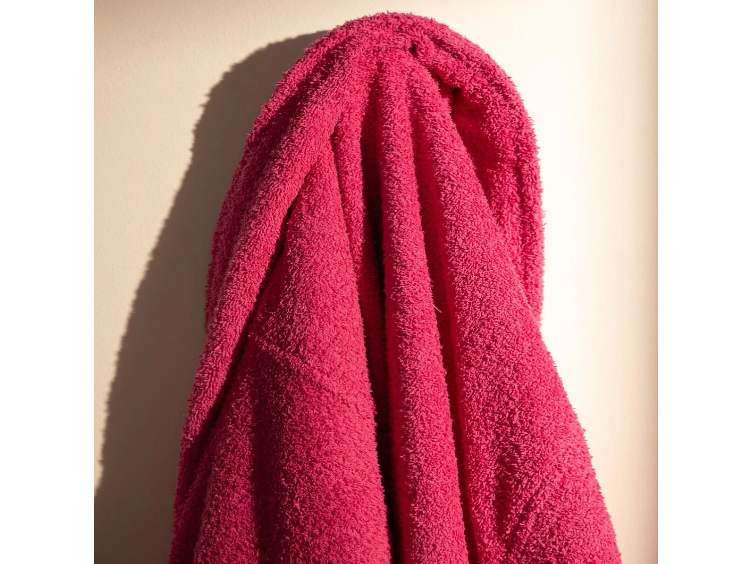 Roupão unissex - 100% algodão - Roupão Terry - Cyclamen - L