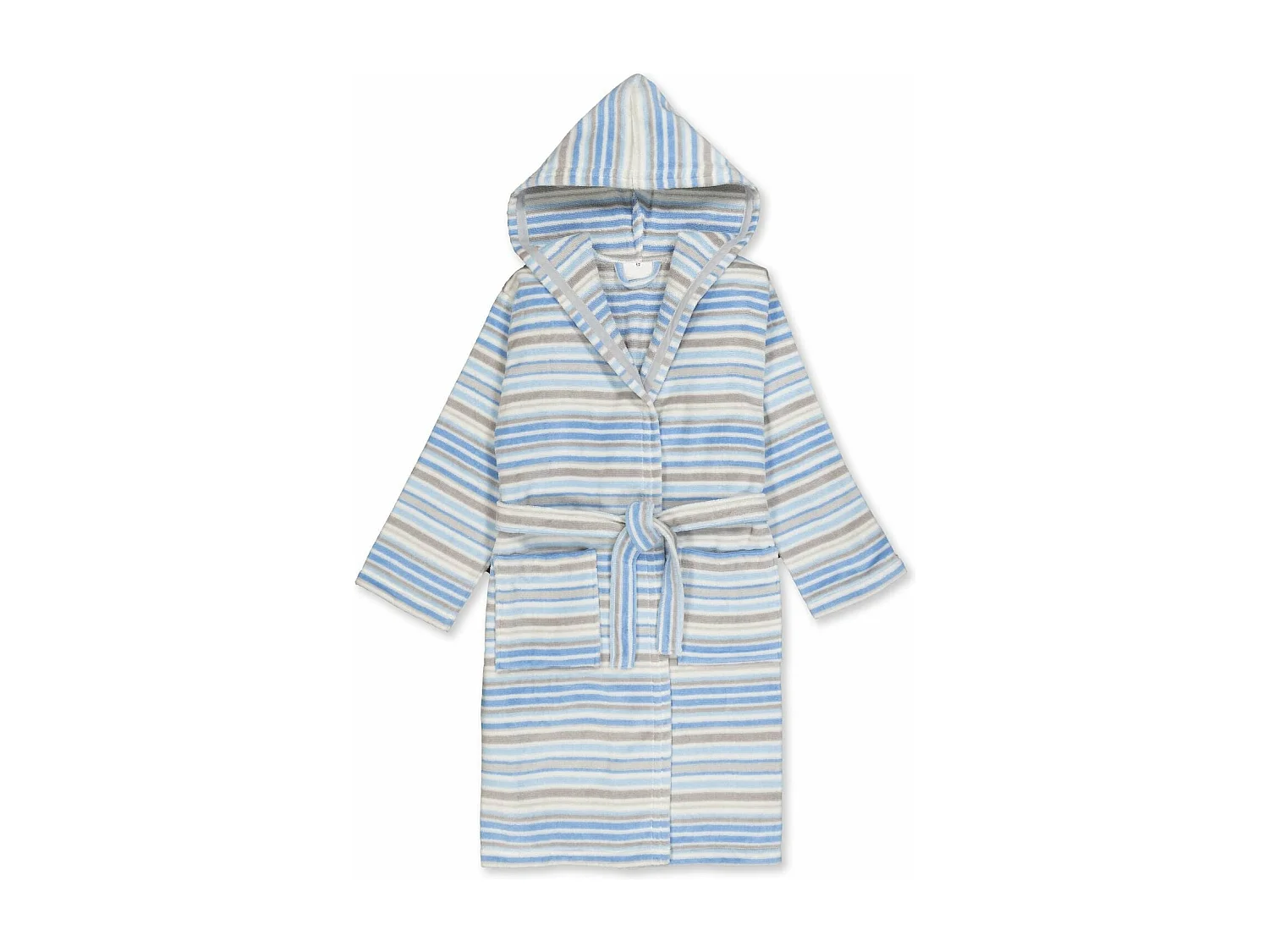 Boskimo Kids Carlo – Kinderbademantel – Teenager – Blau – 10