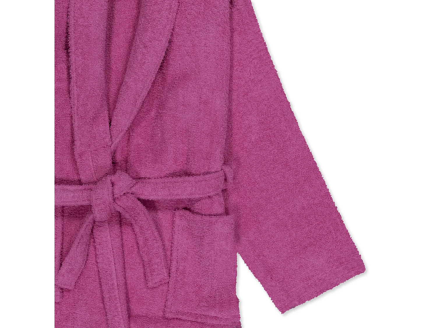 Albornoz De Ducha Unisex - 100% Algodón - Albornoz De Rizo - Ciclamen - M