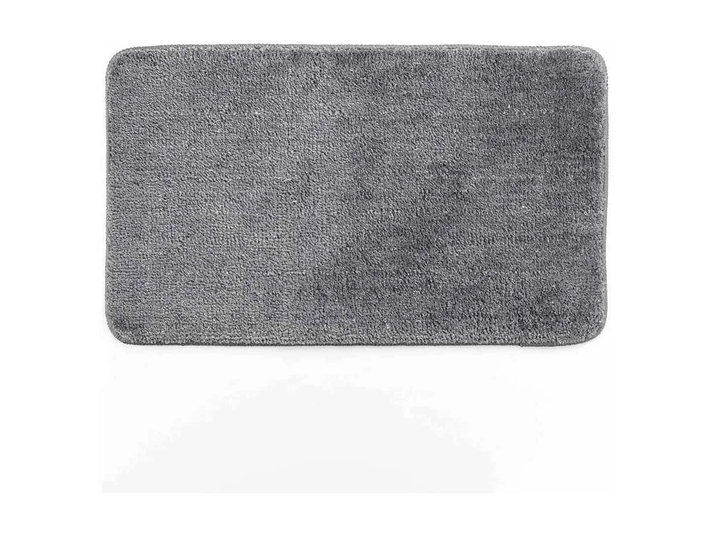 Tapis de Bain Microfibre "Métallisé" 45x75cm Gris