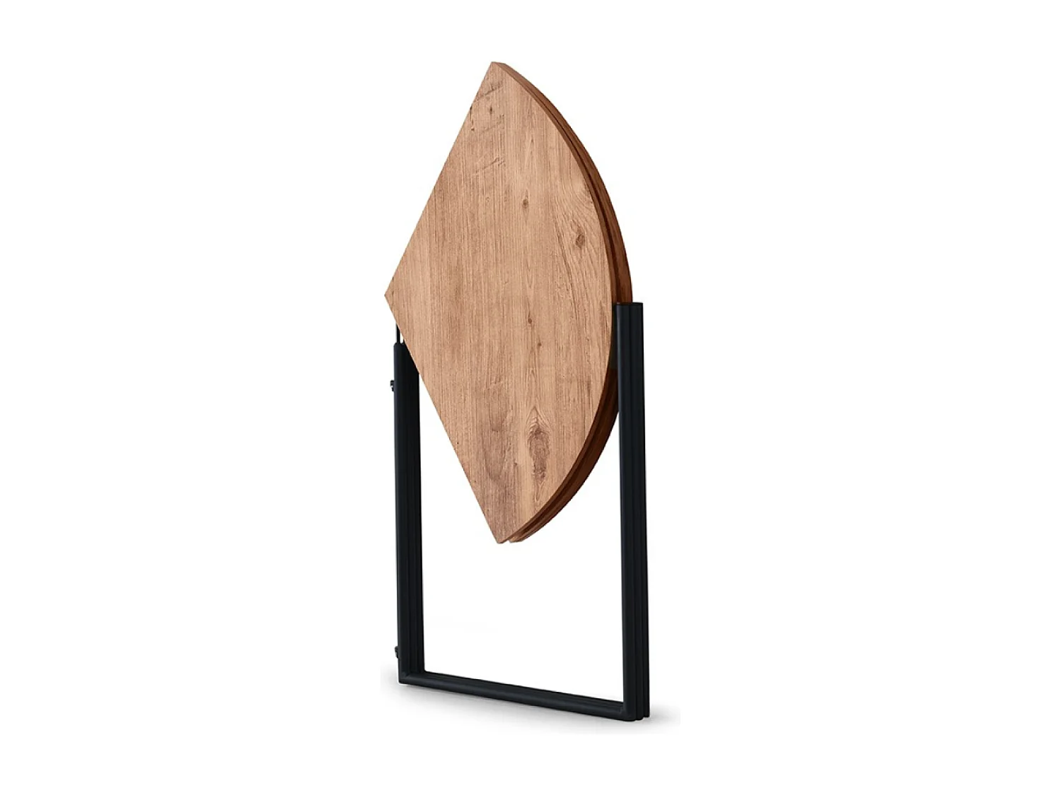 Table de salle à manger pliable couleur bois BRONIE