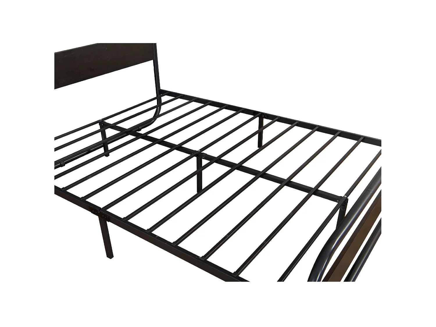 Letto LED in metallo 140 cm LEED