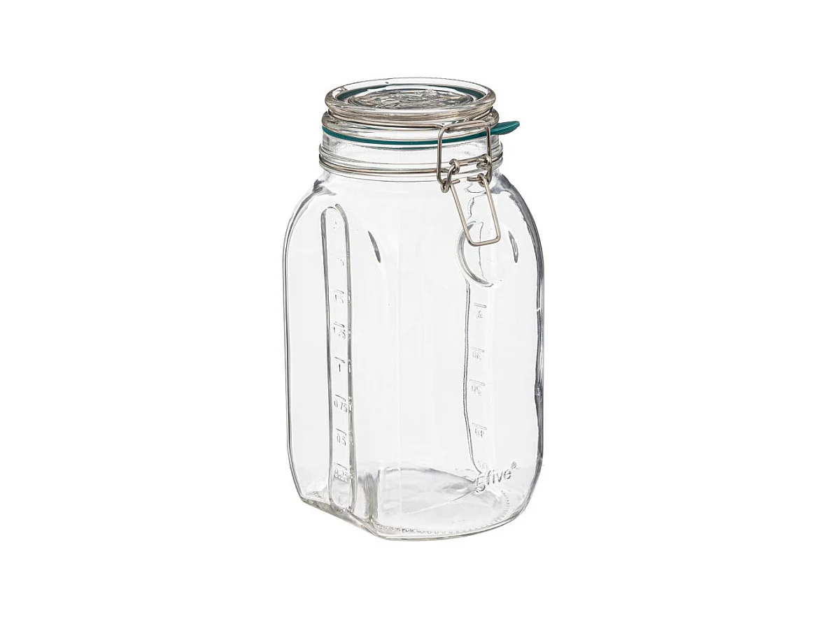 Bocal en Verre Gradué "Jarro" 2L Transparent