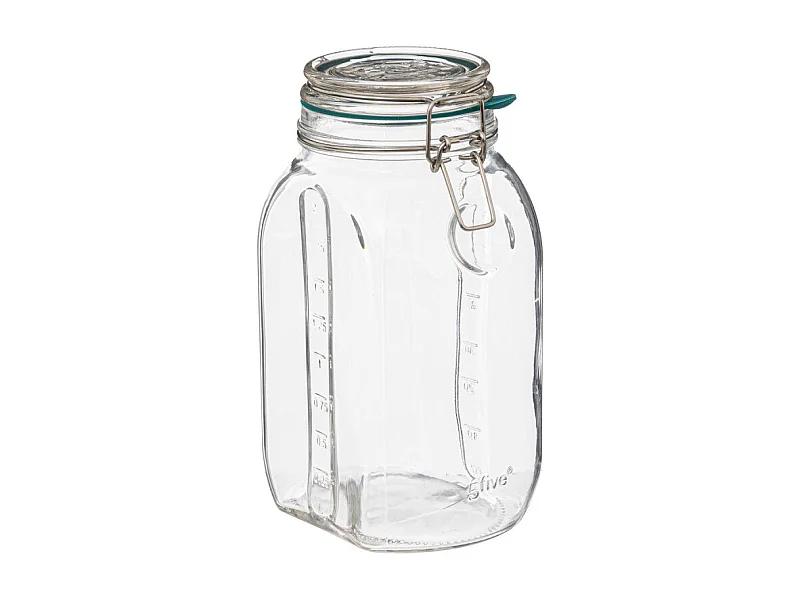 Bocal en Verre Gradué "Jarro" 2L Transparent