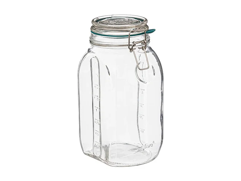 Bocal en Verre Gradué "Jarro" 2L Transparent