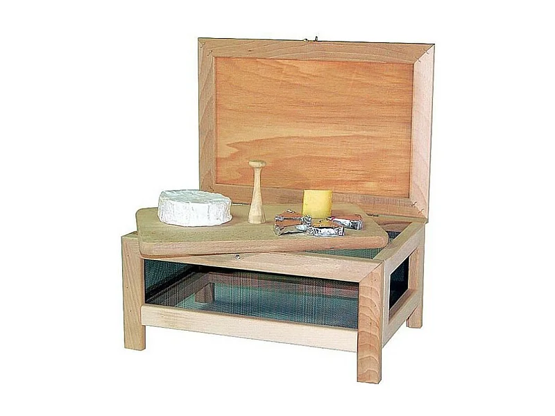 Fromager + Plateau en Hêtre 22 x 34 cm