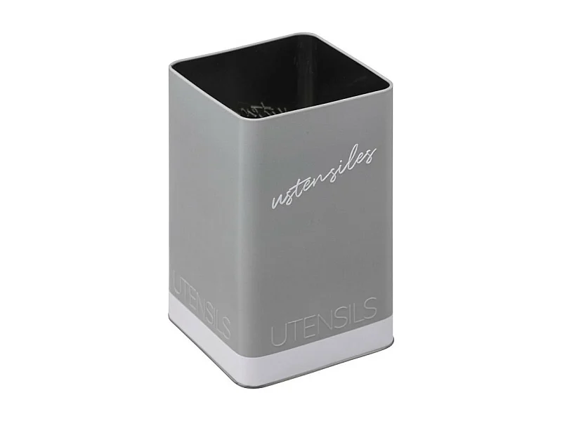 Pot à Ustensiles "Color Edition" 18cm Gris Clair