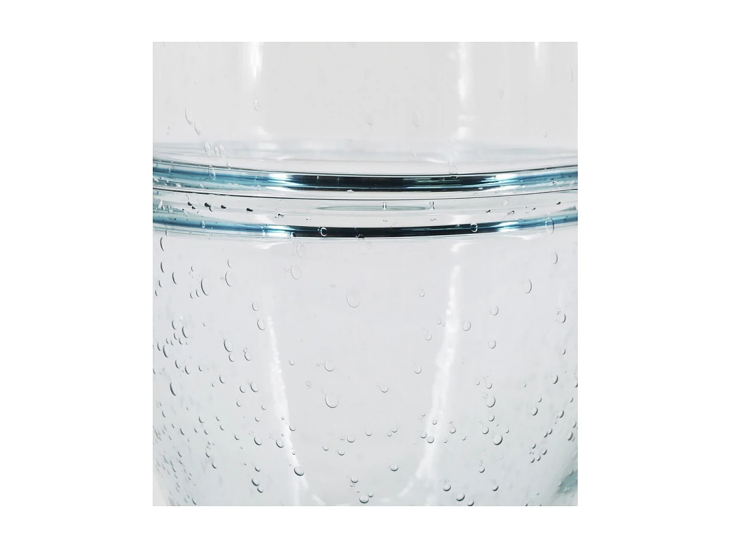 Vase Verre Bleu - Décoration d'Autrefois