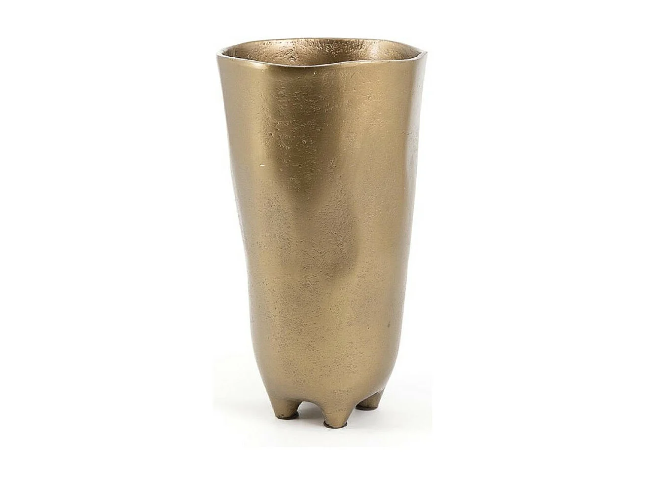 Vase Aluminium Or - Décoration d'Autrefois