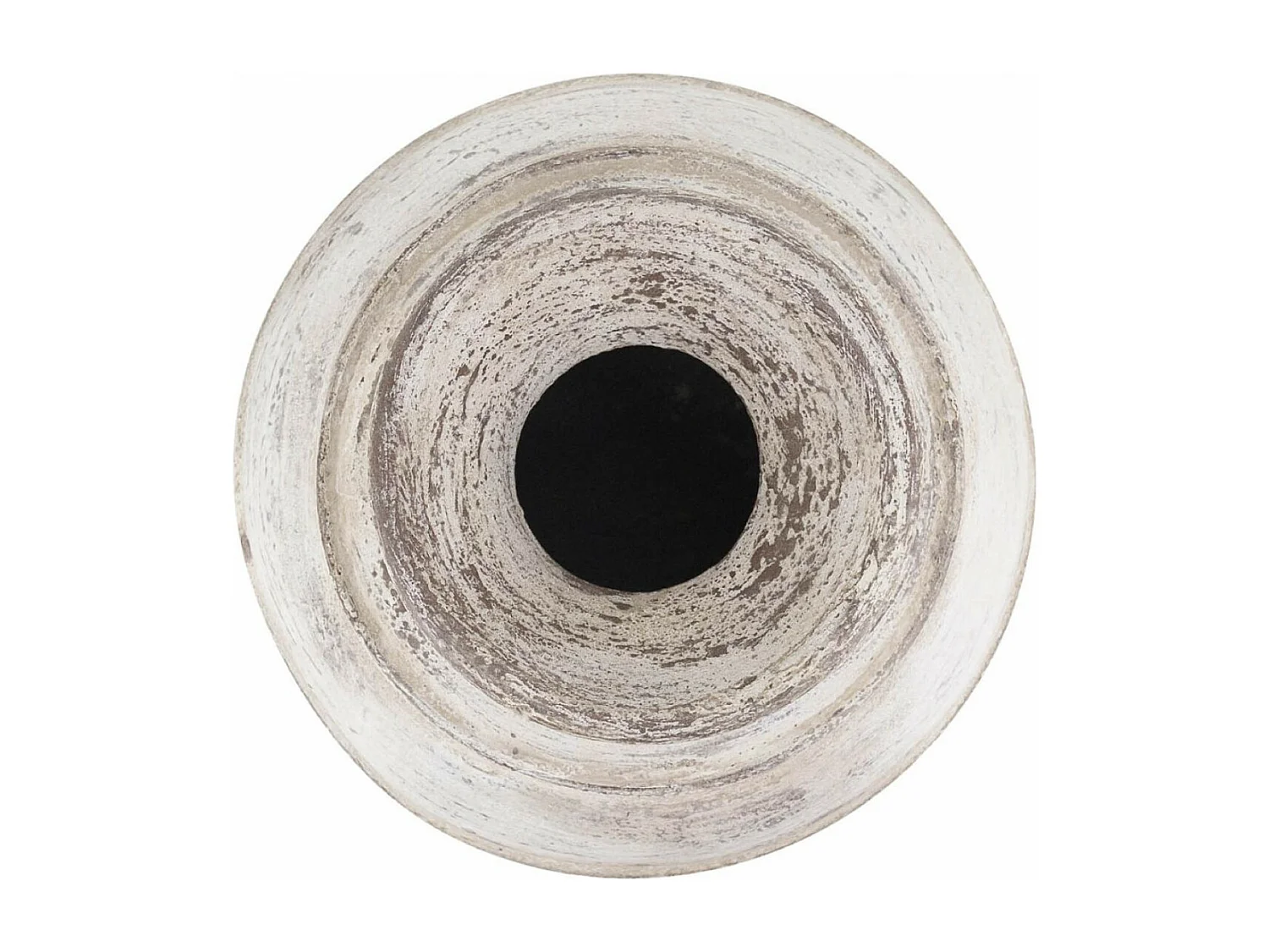 Vase argile Argile Blanc - Décoration d'Autrefois