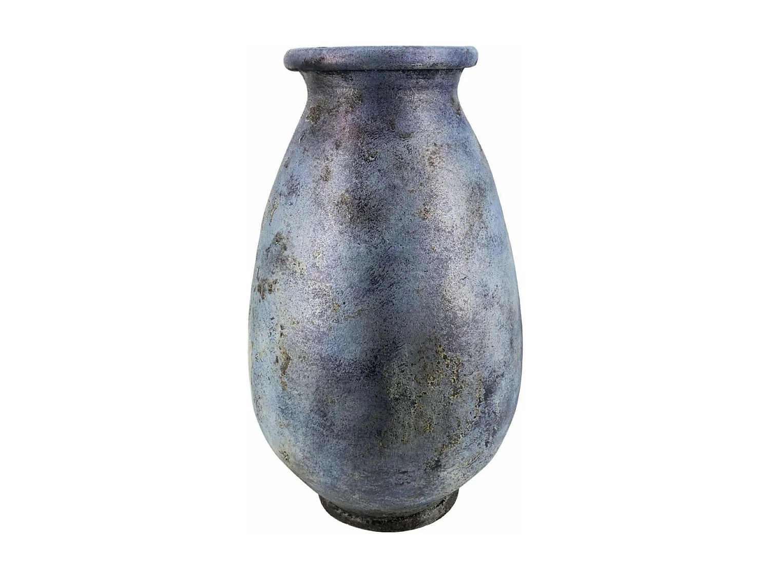 Vase terre cuite TerreCuite Bleu - Décoration d'Autrefois