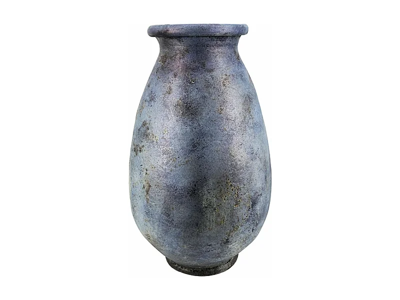 Vase terre cuite TerreCuite Bleu - Décoration d'Autrefois