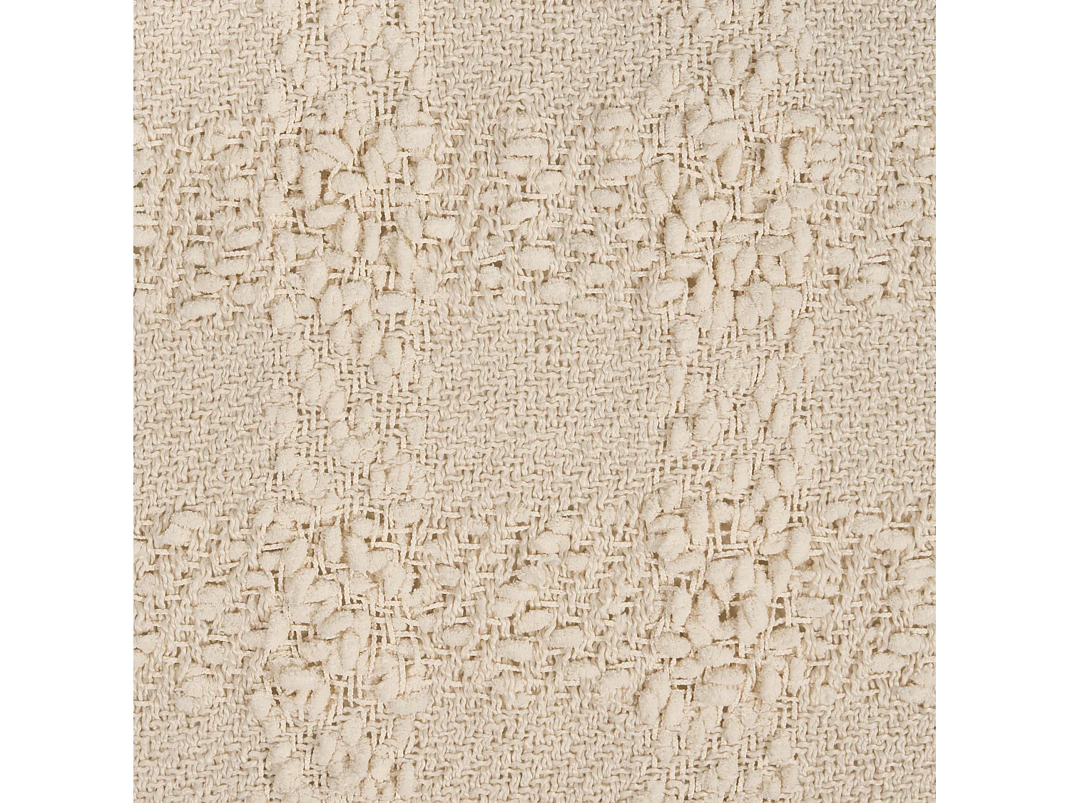 Couverture VELLA 200 x 220 cm Blanc cassé