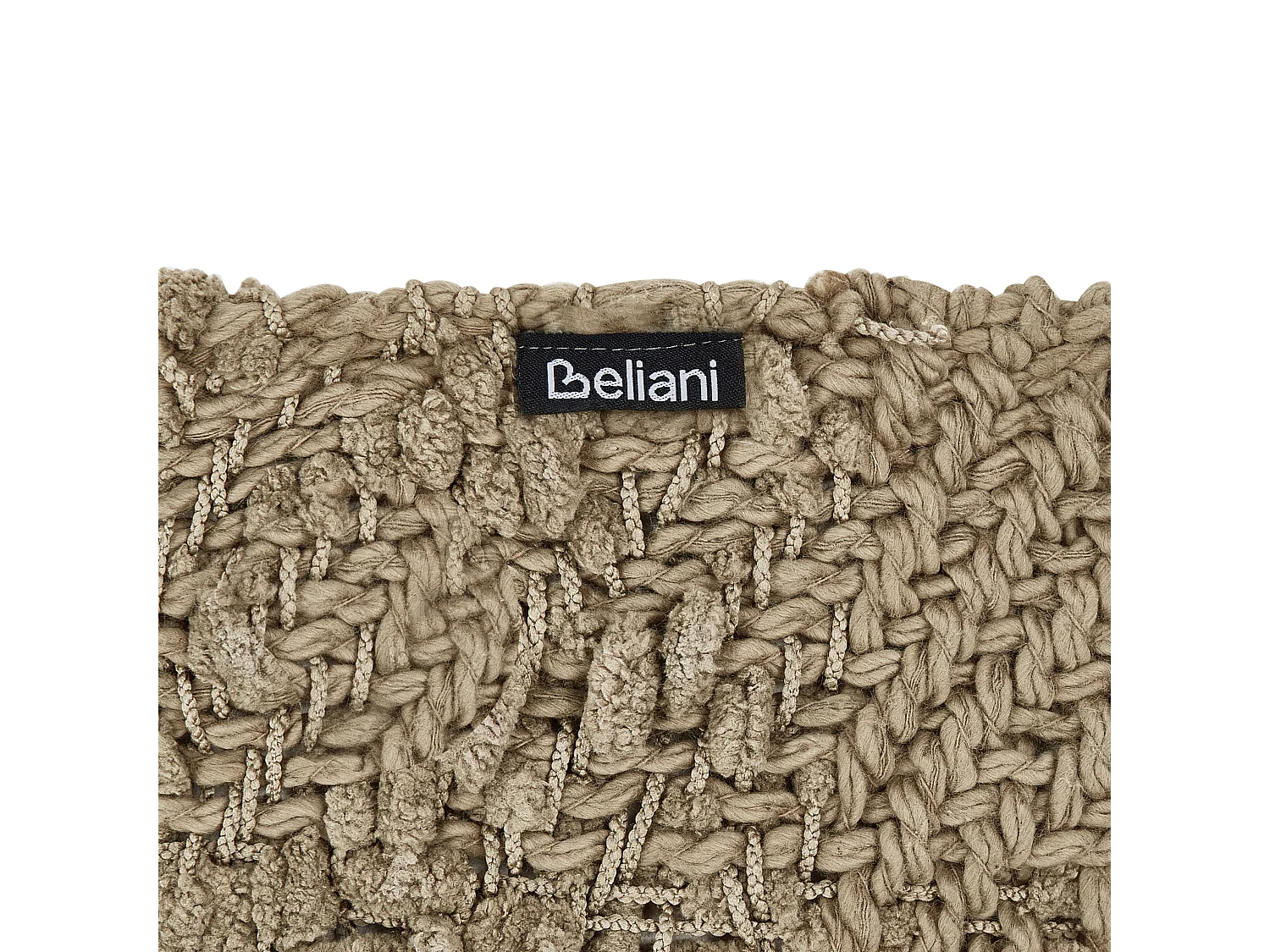 Couverture VELLA Coton 150 x 200 cm Taupe